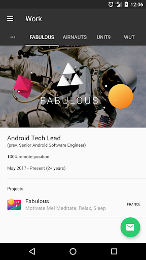 Bartosz Lipinskis Résumé Screen 2