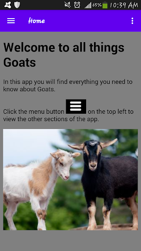 Android application Goat Farming Guide screenshort