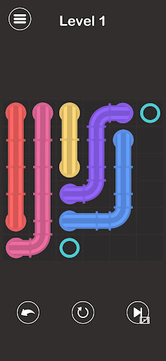 Android application Connect Pipes : Line Puzzle screenshort