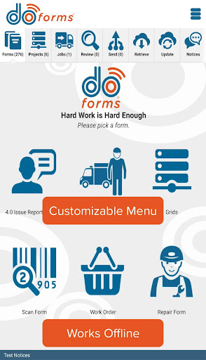doForms Mobile Data Platform Screen 2