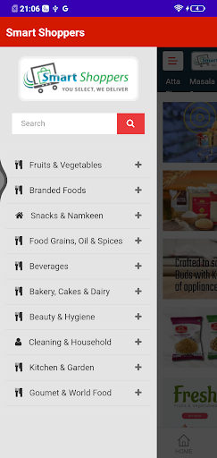 Smart Shoppers Screen 2