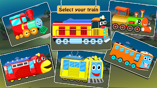 Train Cleaning, Coloring Game - Screenshot 2