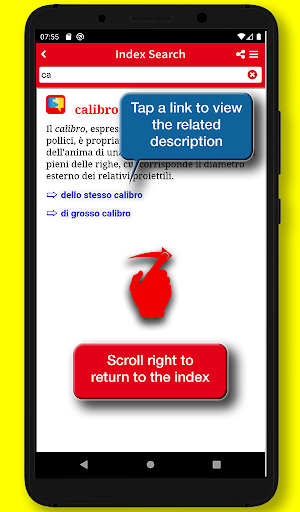 Dizionario dei Modi di dire Screen 3