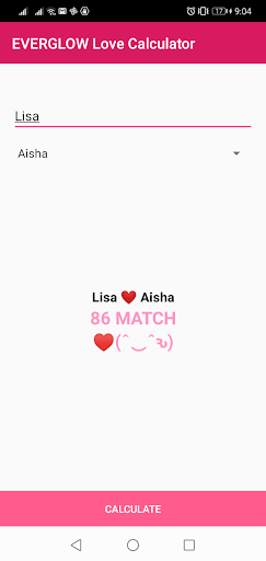 EVERGLOW Love Calculator ❤️