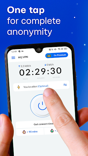 Android application HQ VPN - High Quality VPN screenshort