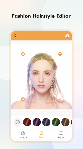 Fashion Hairstyle Editor Screen 2