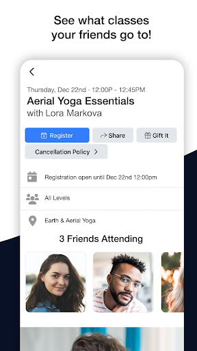 Earth & Aerial Yoga Screen 3
