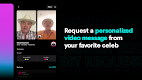 screenshot of Cameo - Personal celeb videos