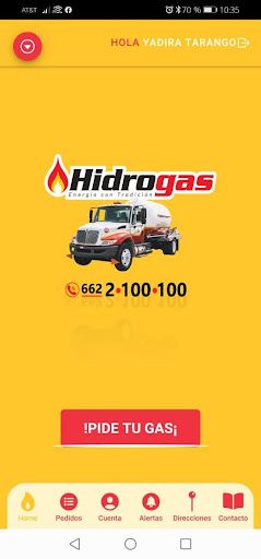 Hidrogas de Agua Prieta App Screen 3