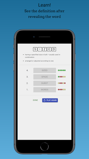Milesoft Words Screen 2