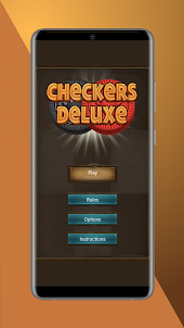 Checkers Deluxe: Board Game