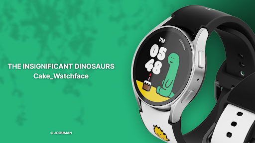Android application JOGUMAN Cake Watchface screenshort