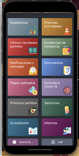 Android application Gesdep Connect screenshort