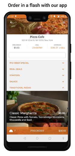 Pizza Cafe IE Screen 2