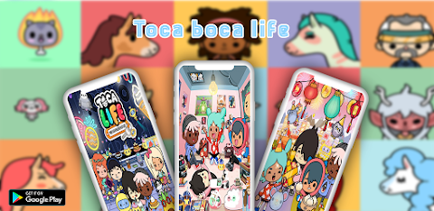 TOCA BOCA LIFE Wallpaper: world of Toca bocaのおすすめ画像1