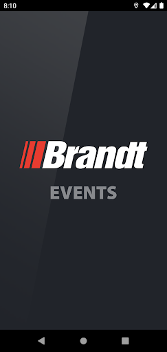 Android application Brandt Events screenshort