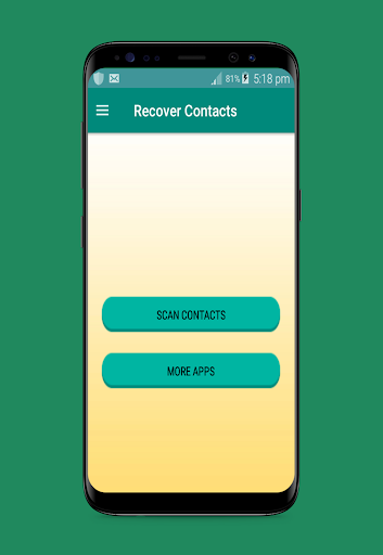 Android application Recover Contacts screenshort