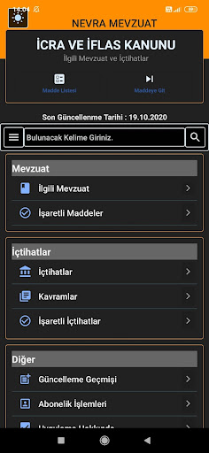 İcra ve İflas Kanunu Screen 2