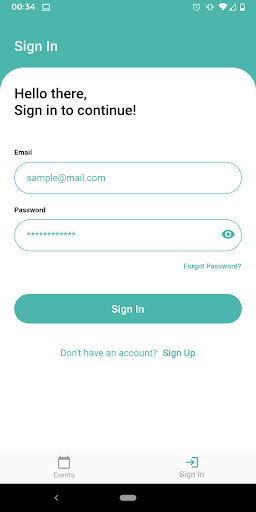 Android application Points of Tango screenshort