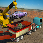 Cover Image of Download Car Crusher Excavator Games 3d  APK