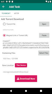 BitComet - Download Torrent or HTTP 1.3.6 screenshots 2