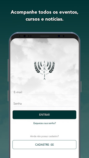 Android application Igreja em Novo Hamburgo screenshort