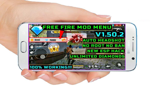 Freefir Mod Menu: Unlimited Diamonds banner