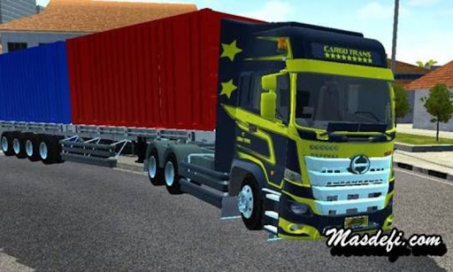 Mod Truk Double Bussid Trailer