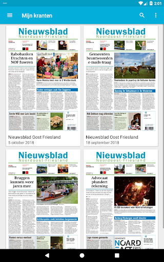 Nieuwsblad Noordoost Friesland Screen 3