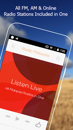 Android application All Malaysia Radios in One screenshort
