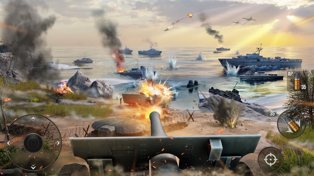 World of Artillery: Cannon War 1.8.0 APK + Mod (Mod speed) for Android
