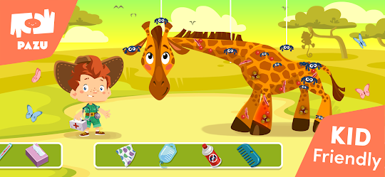 Safari Vet Care Games For Kids