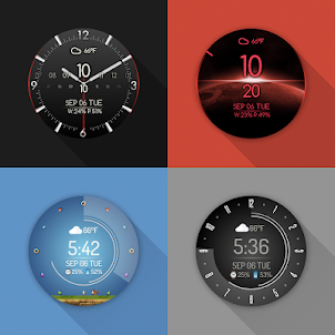 Watch Face - Minimal &amp; Elegant for Android Wear OS