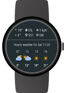 Weather for Wear OS (Android Wear)  Screenshots 10