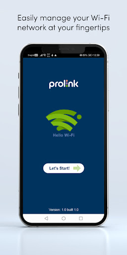 Android application WiFiConnect screenshort