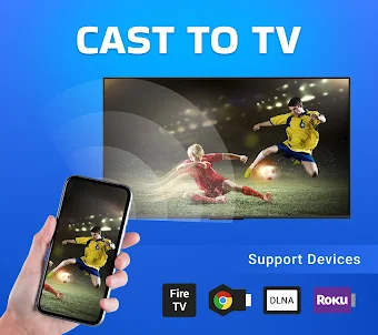 Cast to TV: Screen Share App
