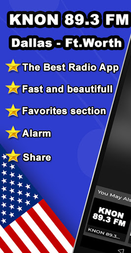 Android application KNON 89.3 FM App Dallas screenshort
