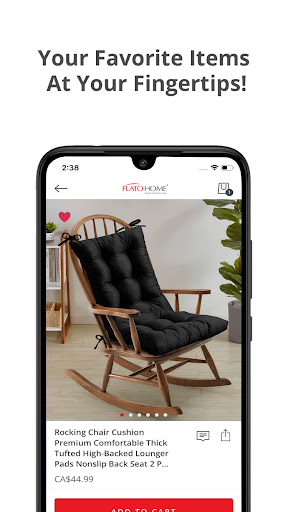 FLATO HOME Screen 3