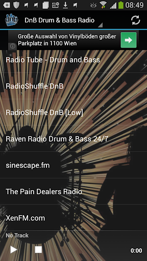DnB Drum & Bass Radio Stations Screen 2