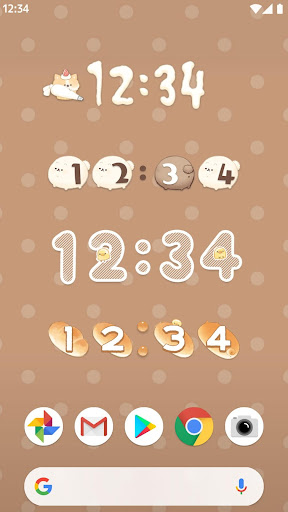 Digital Clock Widget Yeastken Screen 3