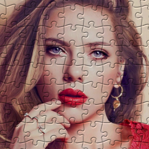 Scarlett Johansson Puzzles logo