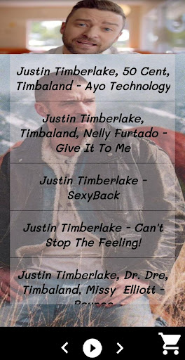 Justin Timberlake Songs Wallpapers