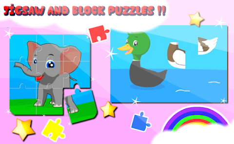 Kids Jigsaw Puzzle Paw Animalsのおすすめ画像2