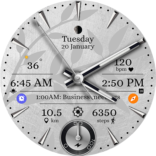 D370 Analog Watch Face logo