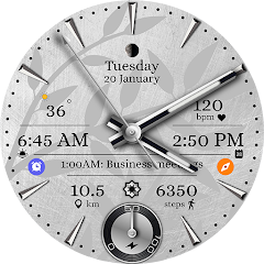 D370 Analog Watch Face