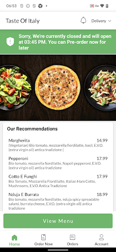 Taste Of Italy Screen 2