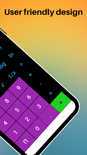 Simple Scientific Calculator Screen 2
