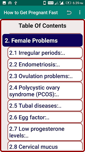 How to Get Pregnant Fast Screen 2