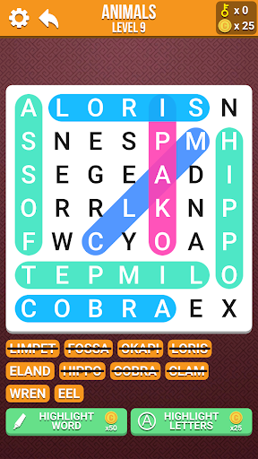 Word Search Master Screen 3