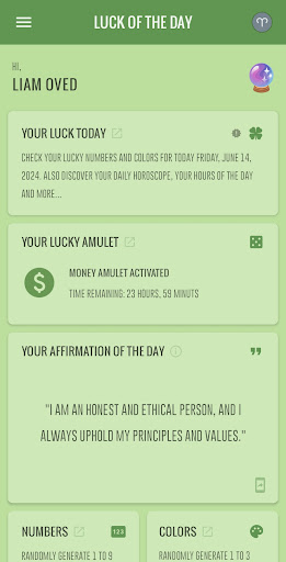 Lucky Today Screen 2